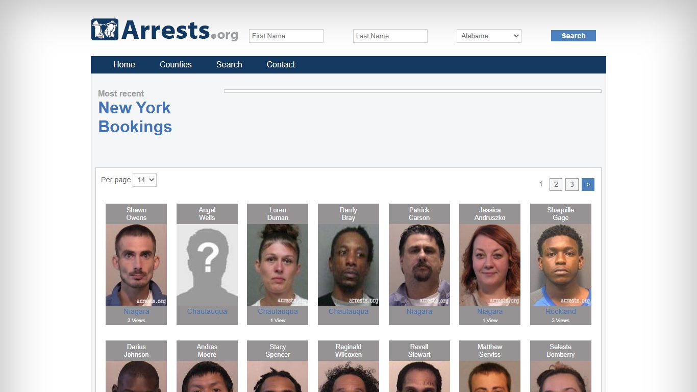 New York Arrests and Inmate Search